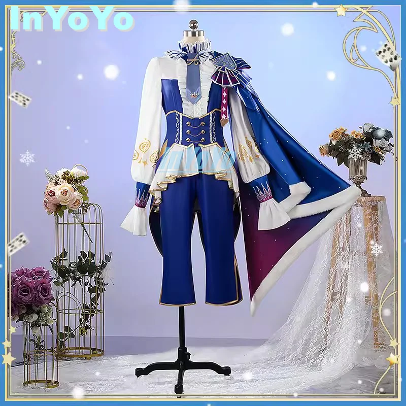 InYoYo Tenma Tsukasa Cosplay Project Sekai Costume PJSK Cos Fashion Uniform Suit Halloween Party Outfit Men S-XXL Customized New