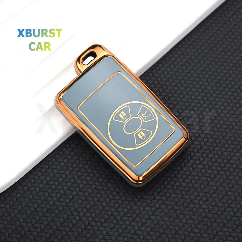 TPU Car Remote Key Case Cover Shell Fob Holder Protector For Toyota Corolla Yaris Estima Avalon Yaris RAV4 Crown Reiz