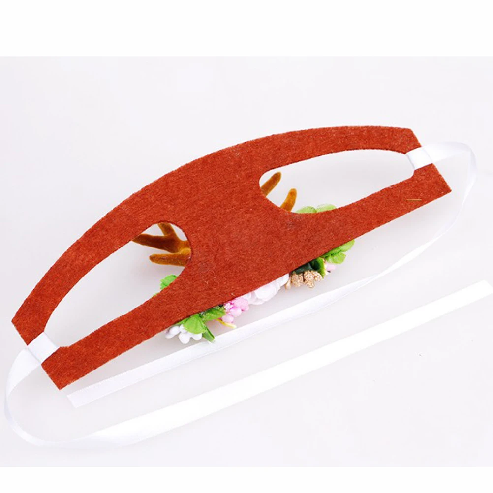 

Elk Antlers Headband Dog Accessories Customized Christmas Ornaments Pet Headdress