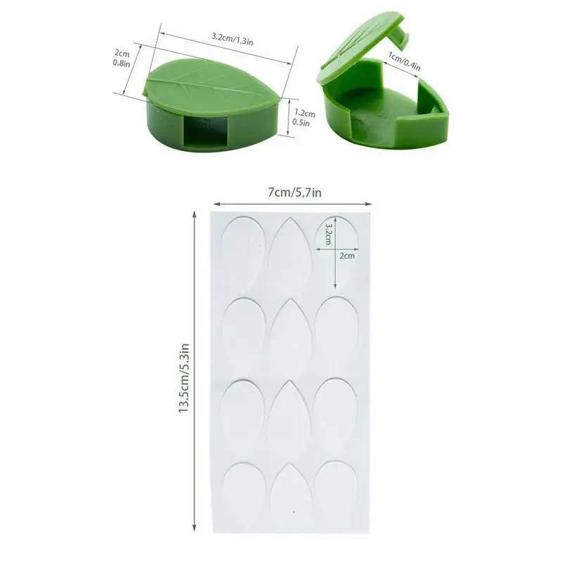 Plant Climbing Wall Clips 10 Pieces Adhesive Plant Clips Adjustable Reusable Weather-Resistant Support Structures For Indoor