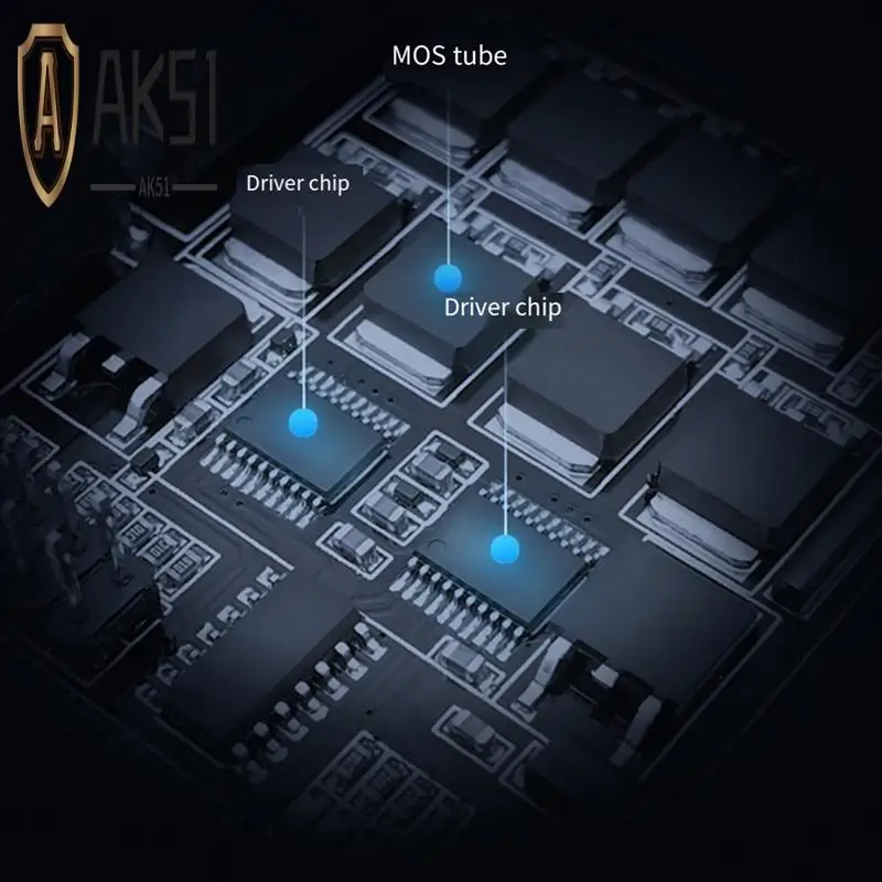 

AK51-9V-30V 60A Модуль драйвера двигателя постоянного тока с ШИМ Двухканальный модуль регулятора ШИМ