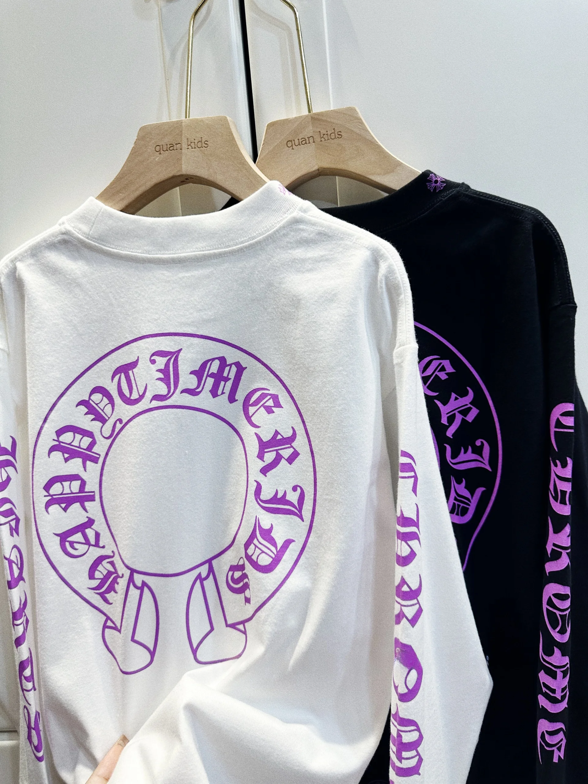 長袖子供用tシャツ-ラウンドネック-ヒップホップ-ストリートダンス-ルーズフィット-コットン-プリント-ベースシャツ-男の子と女の子用