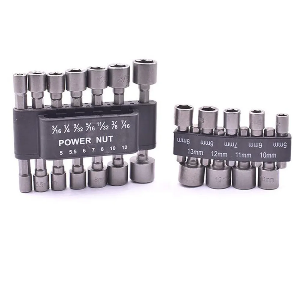 

18pcs Electric Socket Set Nonmagnetic Spline Bit Assortment For Breaker Bars Torque Wrenches Ratchets Repair Tools