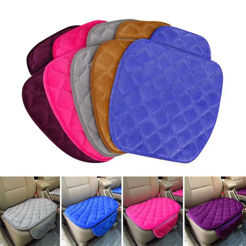 Car Seat Cover Winter Warm Seat Cushion Anti-slip Universal Front Chair Seat Breathable Pad For Vehicle Auto Car Protector