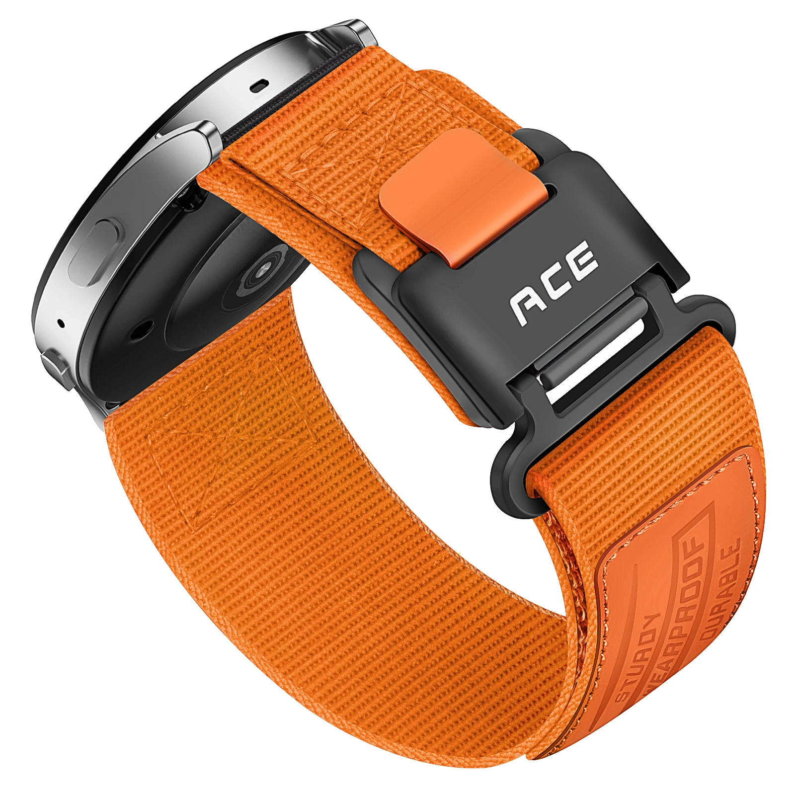 22mm 20mm Magnetverschluss Nylonarmband für Samsung Galaxy Watch 7 6 5 4 40/44mm 6 Classic 43 47mm Armbänder für Huawei Watch GT5 4Pro – Detail 20