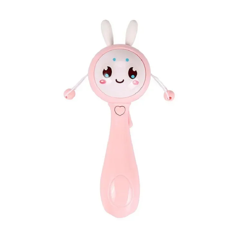 0-3 anni Baby Rabbit sonaglio giocattolo per massaggiagengive neonato Soft Kid Educational Bed Bell Gift Infant multifunzione Music Weep Tear Drum