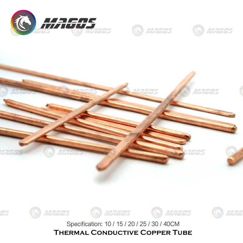 

Pure Copper Heatpipe Tube Tubing For Computer Laptop Cooling Notebook GPU Heat Pipe Flat or Round 100mm-400mm Optional