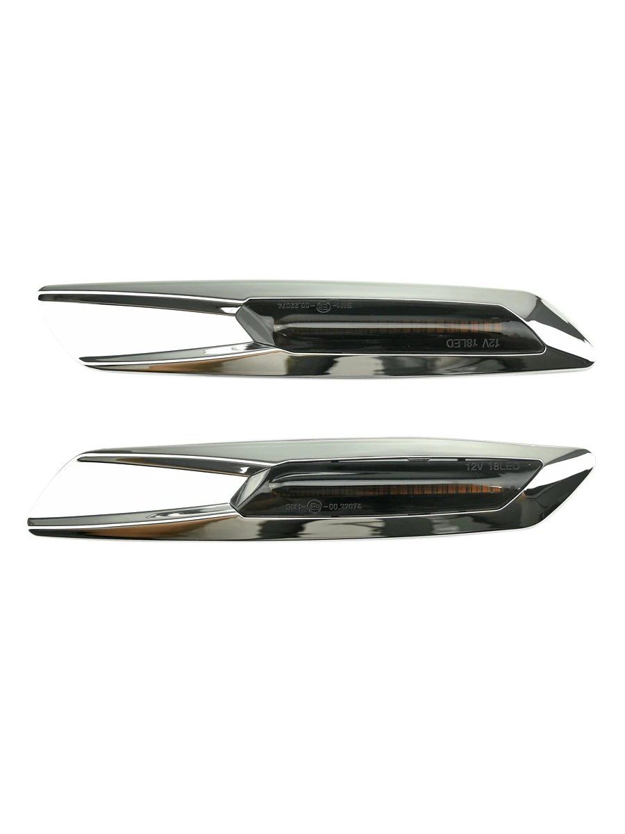 

High quality Style Dynamic Amber 12V LED Side Marker Lights Turn Signal Lamp For 2004-2011 BMW 1series E81/E87 3Door/5Door