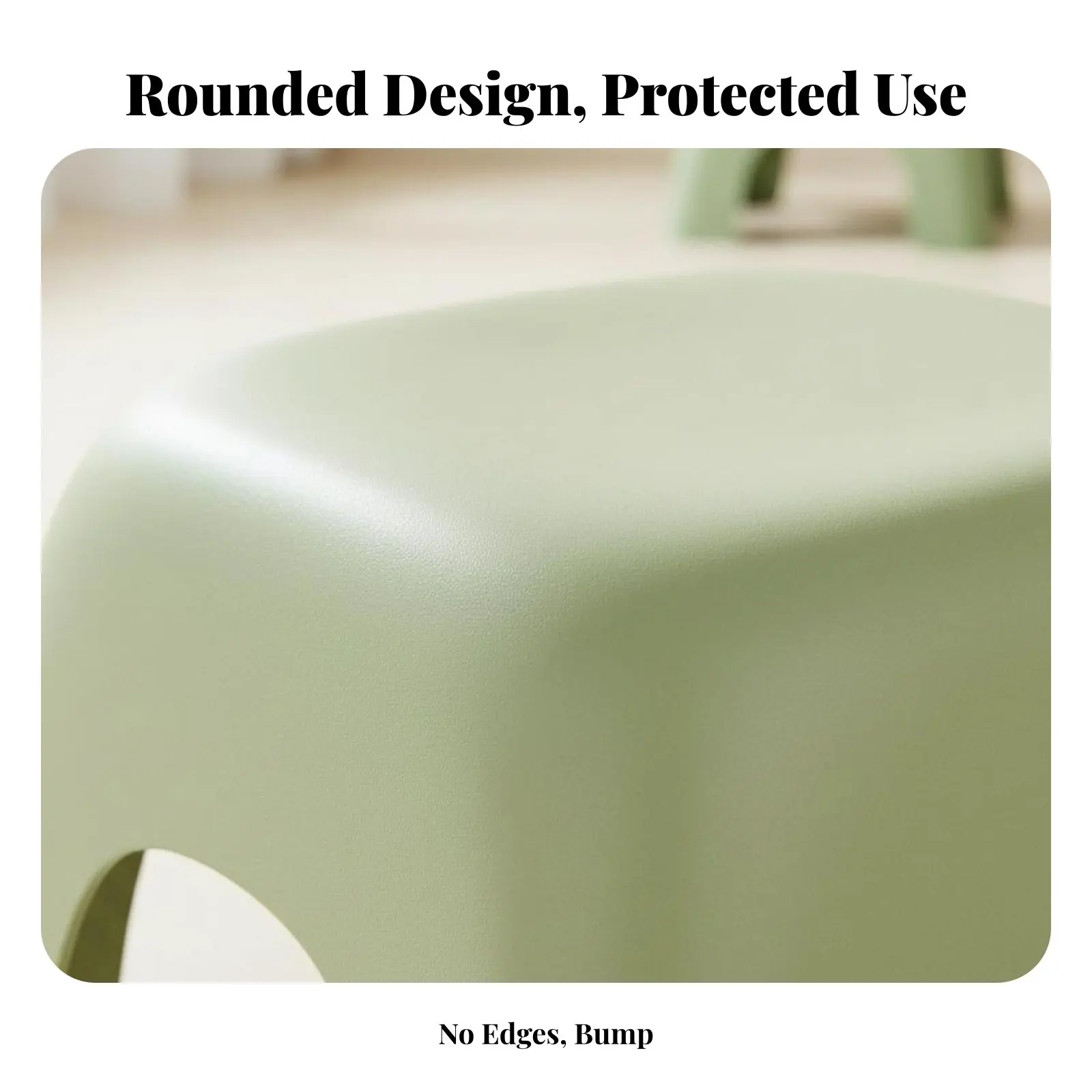 トードストゥールスツール-クリーム色の美しくエレガントな家庭用家具-多用途-子供、大人、バスルーム、寝室で使用可能