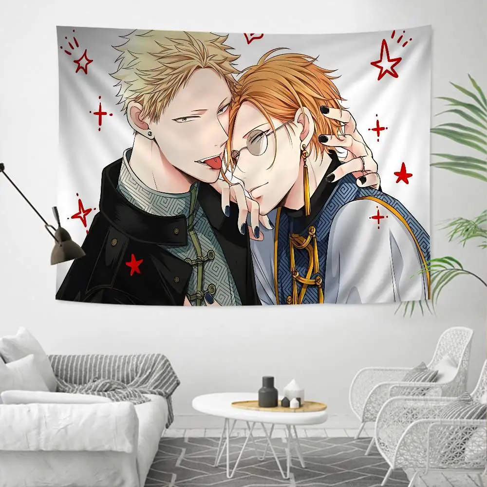 Japanses Cartoon Given Printed Large Wall Tapestry Cheap Hippie Wall Hanging Bohemian Wall Tapestries Mandala Home Decor