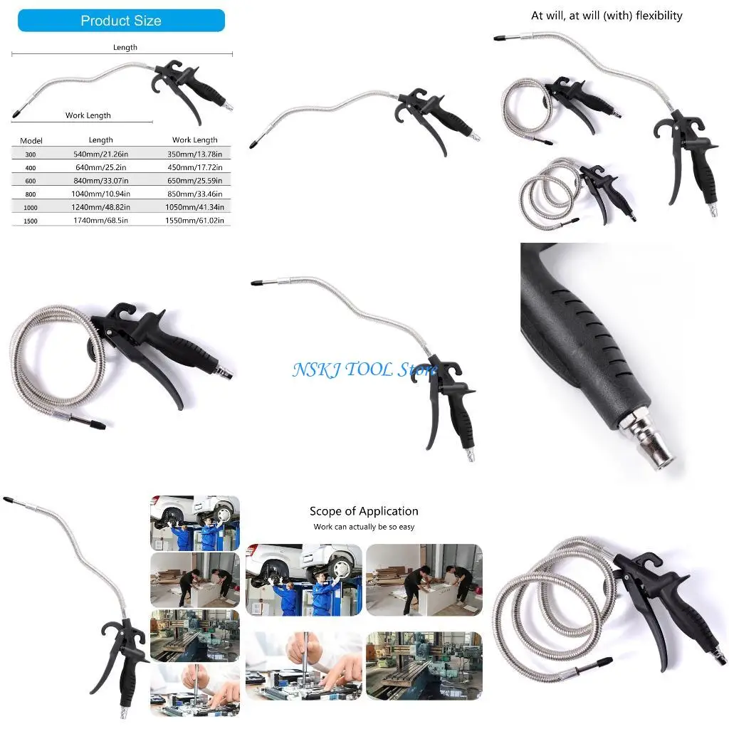 

L8RC High Performances Pneumatic Air Blower Featuring Contoured Handle Corrosion Resistant Components For Extended Durability