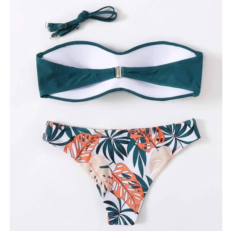 Bikinis brasileños con realce para mujer, traje de baño Sexy, conjunto de Bikini brasileño, ropa de playa y piscina