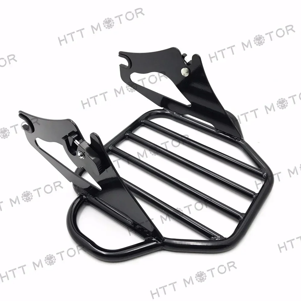 Motorcycle King Detachable Luggage Rack for 2009-2021 Harley Davidson Road King/Street Glide Matte Glossy