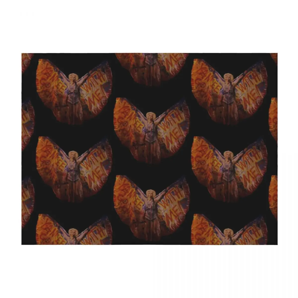 

Hedwig With Wings Throw Blanket for sofa heavy to sleep cosplay anime Designers Blankets