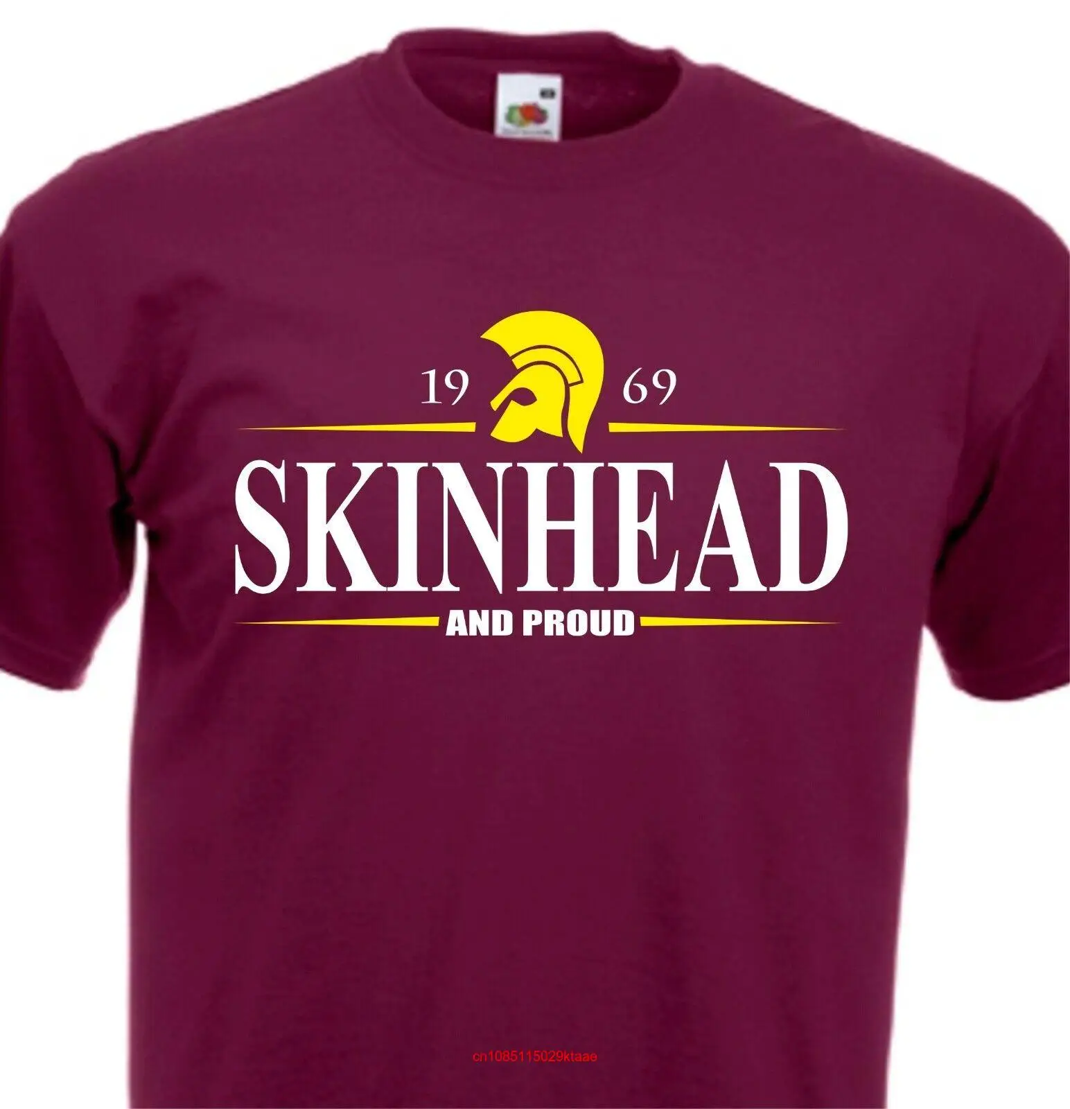 Skinhead and proud T Shirt 1969 trojan ska S XXL long or short sleeves