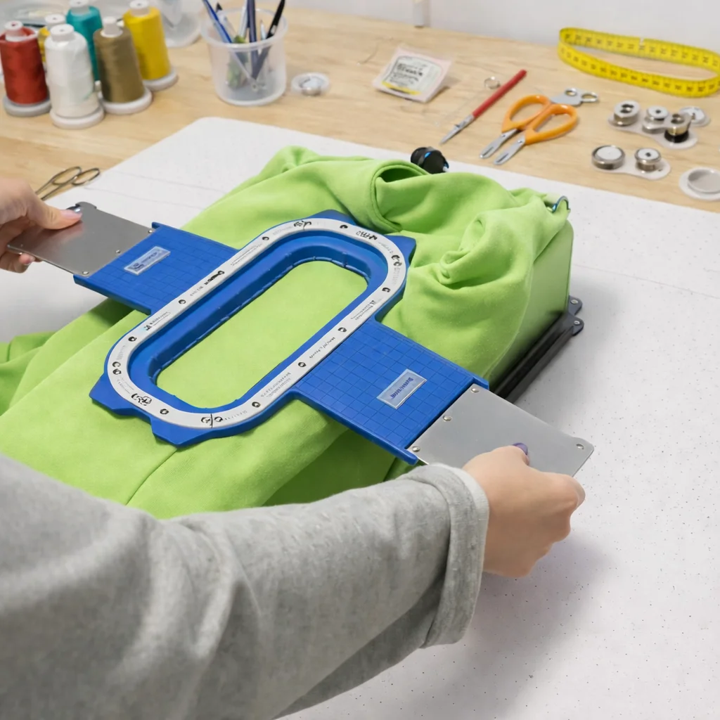 Brother Sleeve Hoodies Magnetic Embroidery Hoops For Brother PR680W PR1050X PR1055X PR650 Etc. Hoop for Brother Embroider