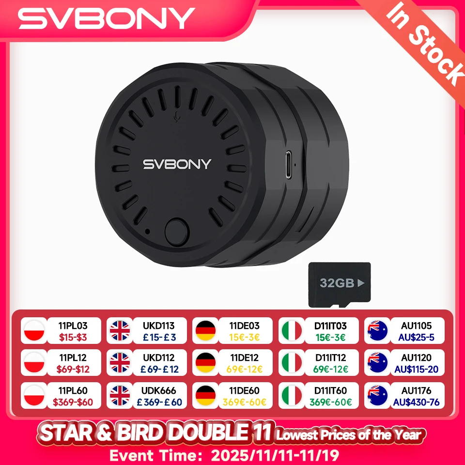 

Svbony SC002 WiFi Camera, Digiscoping Camera Compatible with SV28 SV41 Pro Spotting Scope SV202 Binoculars for Bird Watching