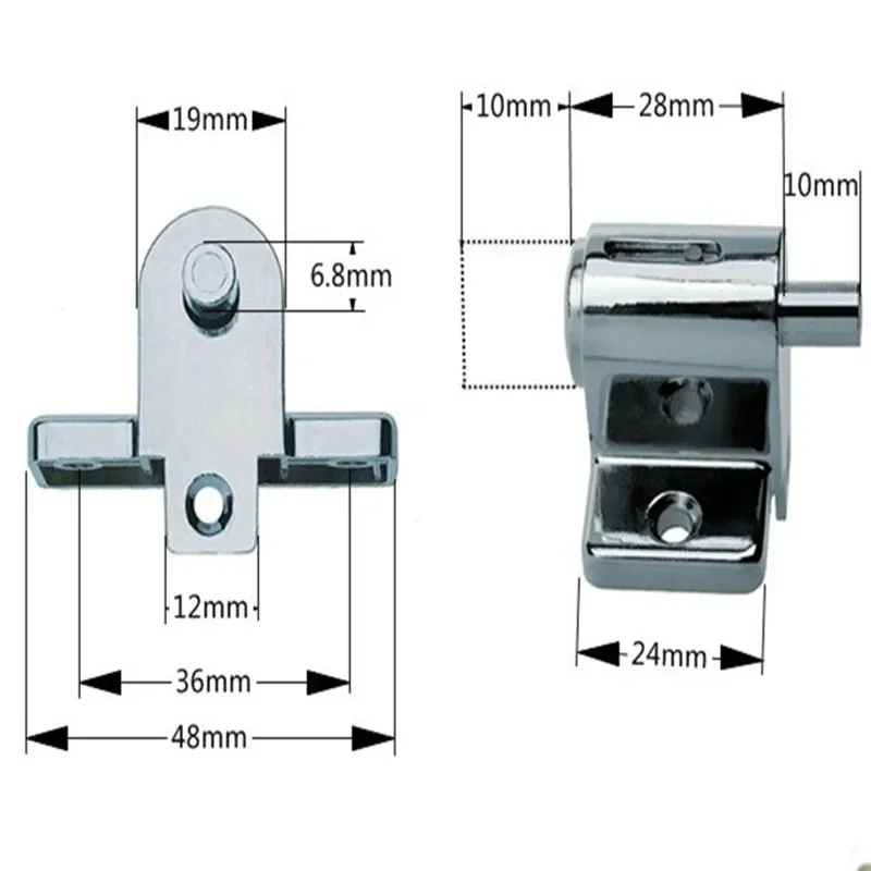 5 Pcs Same Key Locks Zinc Sliding Window Patio Screw Door Locking Pin Push Child Safety Lock