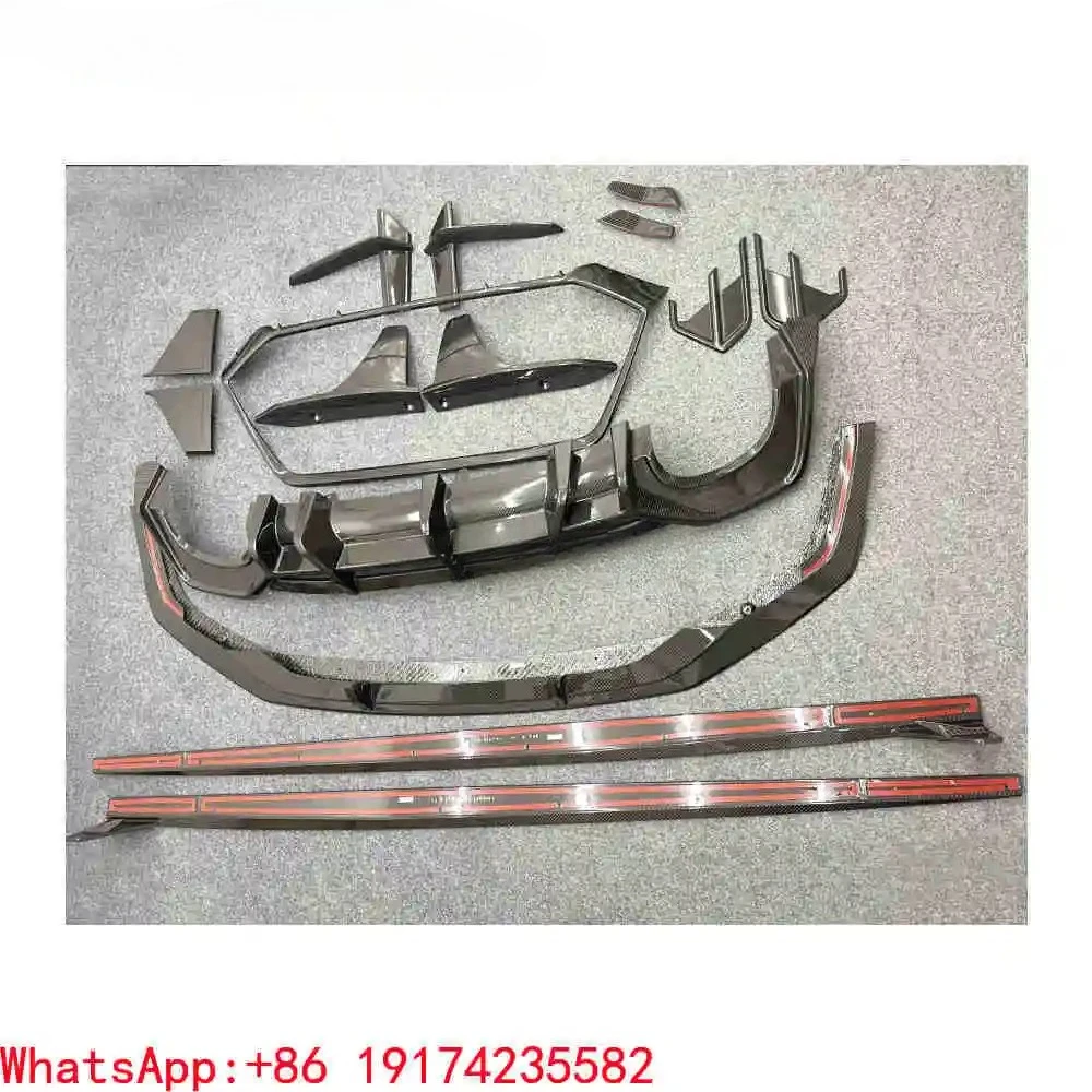 

Hot Selling Car Bumper Separator Suitable for A-u-d-i RS7 ED Carbon Fiber Rear Diffuser