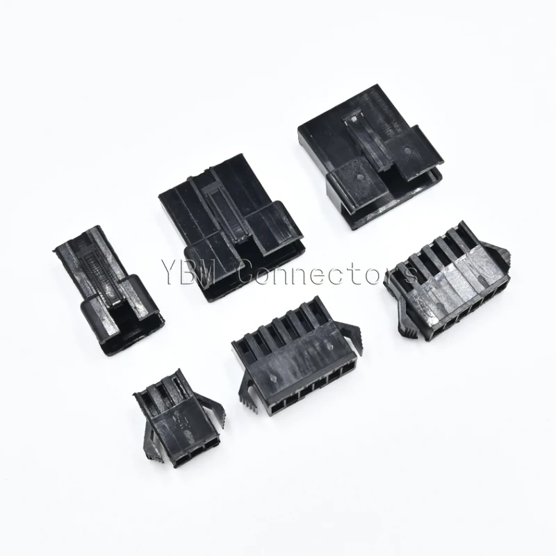 10 Sets 2/3/4/5/6/7/8 Pin JST SM Wire Connector Plug Pitch 2.54mm Male Female Housing + Terminals SM-2P SM-2R SM2.54