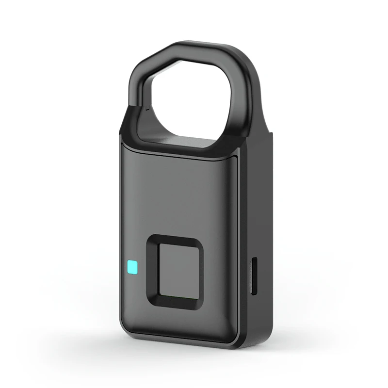 Nieuwe Standby Elektronisch Hangslot Vingerafdruk Slot Smart Lock Home Bagage Slaapzaal Locker Magazijn Deurslot Waterdicht