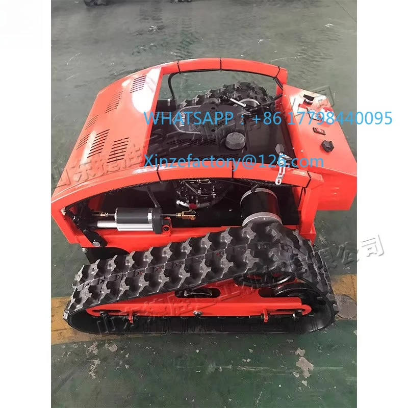 เครื่องตัดหญ้าแบบสายพานควบคุมระยะไกลที่ปรับแต่งได้