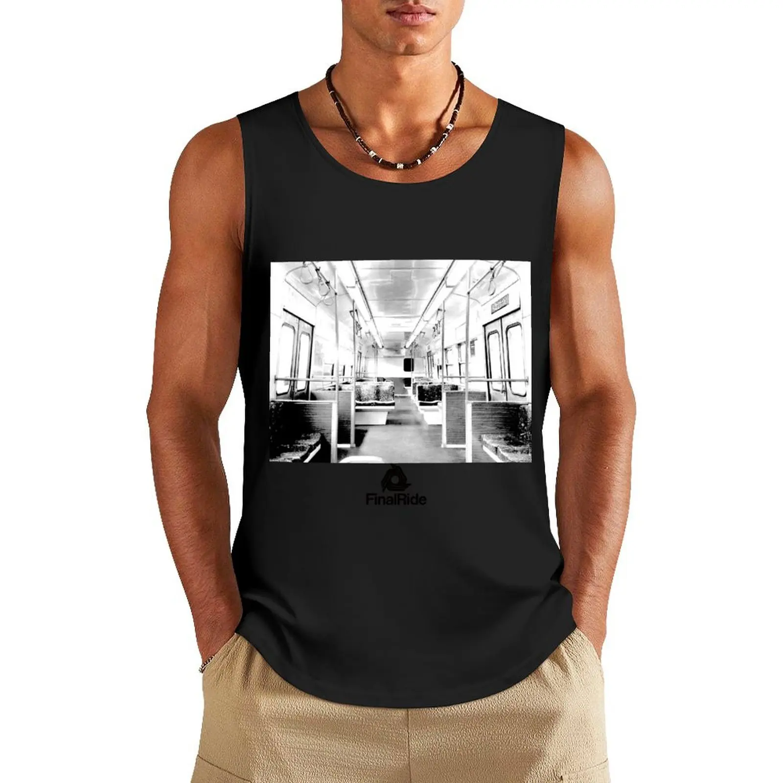 

The final ride. Melbourne's Hitachi Trains Tank Top t-shirts man new in tops & t-shirt Gym T-shirts for men basketball clothing