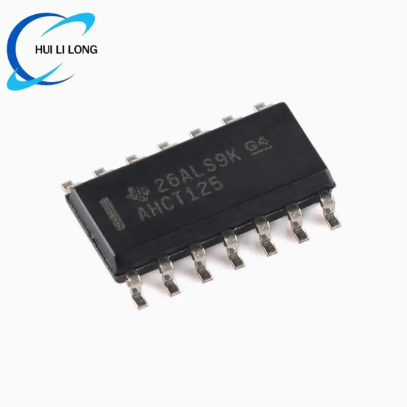 2/5/10pcs SN74AHCT125 SN74AHCT125DR 74AHCT125 74AHCT125D AHCT125 SOIC-14 Quad Bus Buffer Gate Chip IC Integrated Circuit SMD