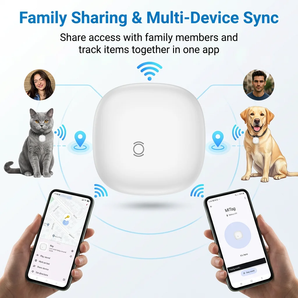 

Премиум-трекер OTAG для Android-устройств, сертифицированный Google, водонепроницаемый по стандарту IP67, без ежемесячной платы, работает с функцией «Найти устройство»