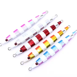 CASTFUN Metal Jigs 100g 160g 200g Speed Vertical Jigging Lure Saltwater Fishing Jigs Tuna Kingfish Amberjack