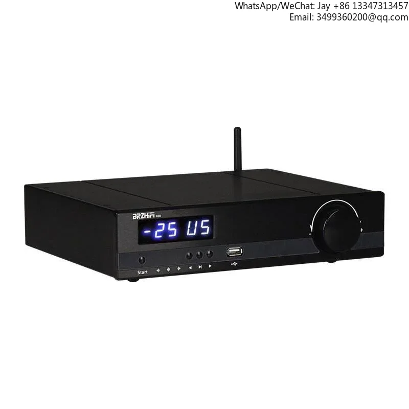 

Audio TPA3255 Dual Core HIFI X20 Amplifier 600 Watt High Power U Disk Player BT Video Factory Direct Subwoofer Amplifier