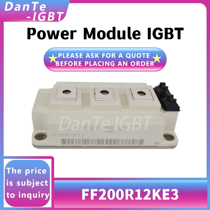 Módulo FF200R12KE3 IGBT, Retificador de alta potência, Local original, Novo