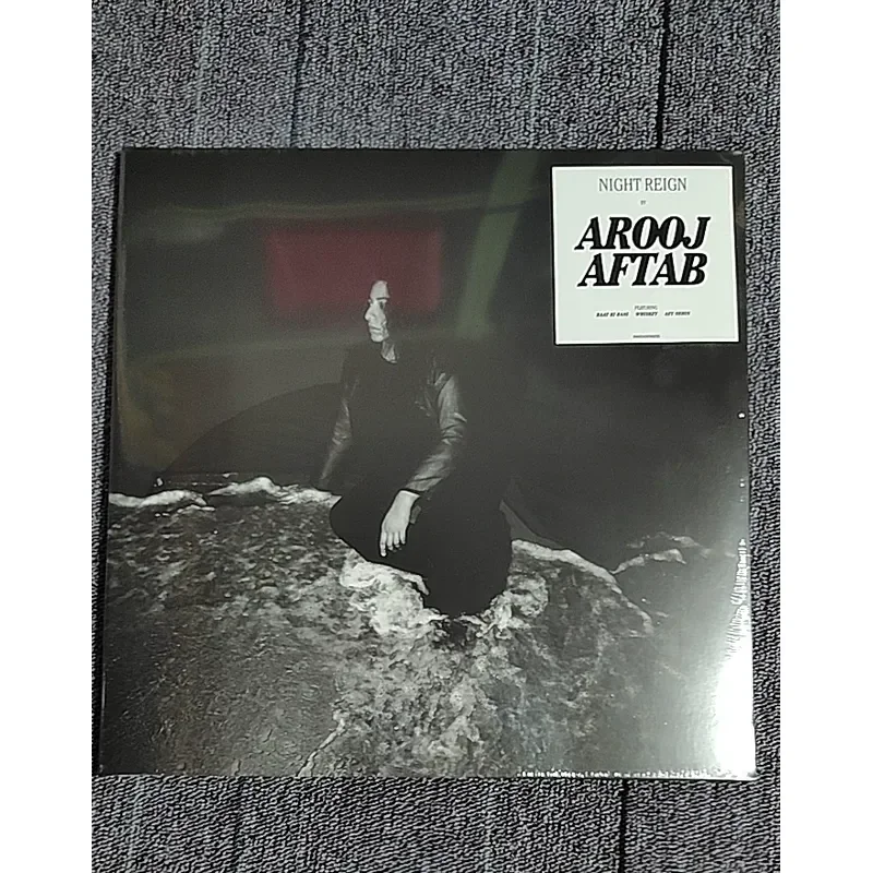 

Authentic Pakistani Night Arooj Aftab Night Reign Vinyl Record for Music Lovers