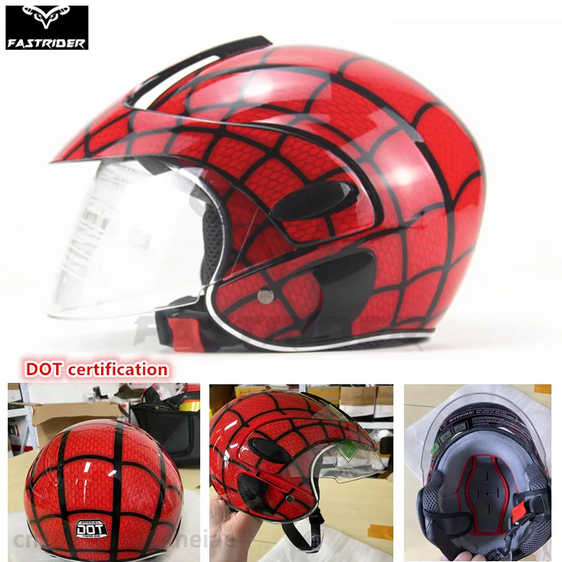 Children's Motocross Motorcycle Comfortable Motos Protective carton Safety Helmets For Kids 3~9 years old child