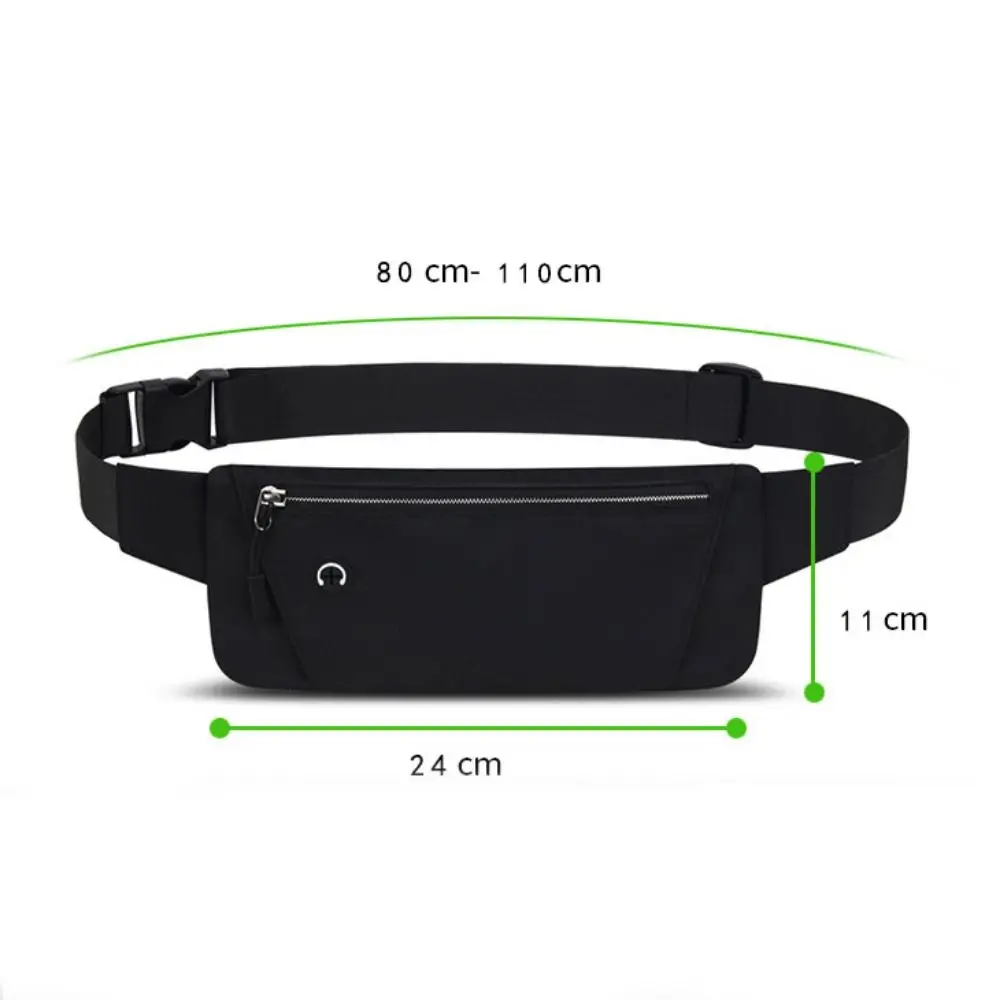 電話ポーチ 防水ランニングウエストバッグ 軽量調節可能なランニング電話ウエストバッグ 目に見えないポータブルスポーツファニーパック ジム
