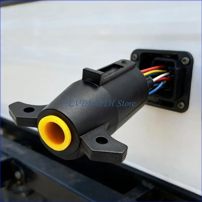 124B Plug Connector No Tools Required Trailer Light Plug Connector Trailer Plug
