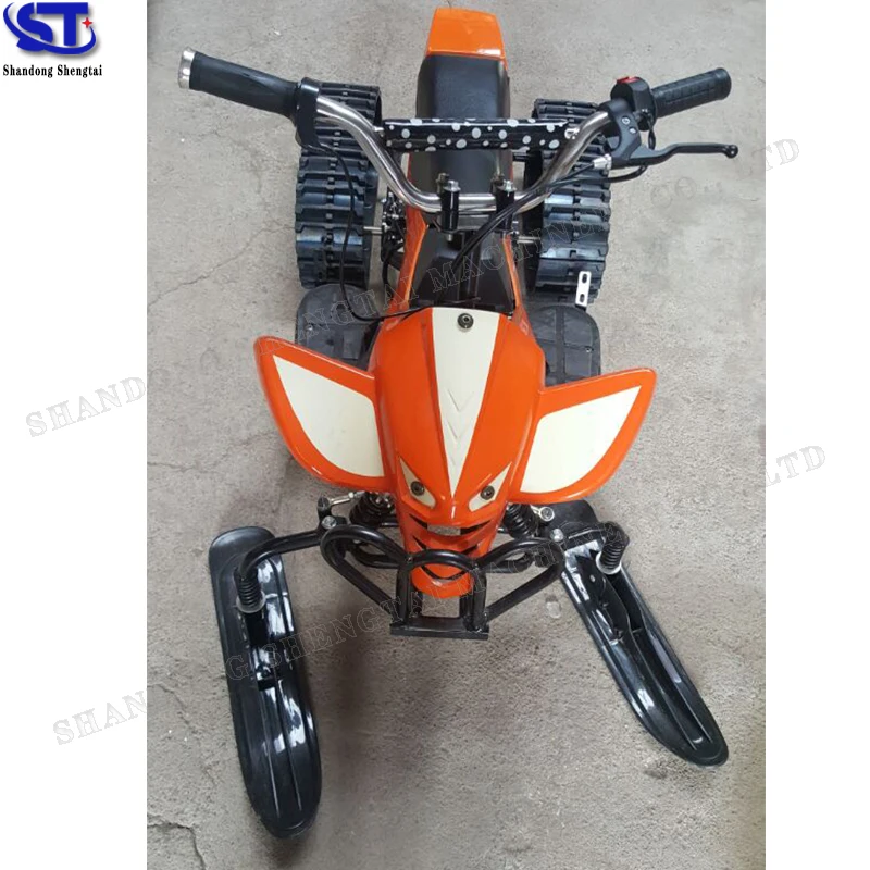 Snowmobile ski resort entertainment equipment snow ski car children's snowmobiles 200cc big power gasoline snowmobile