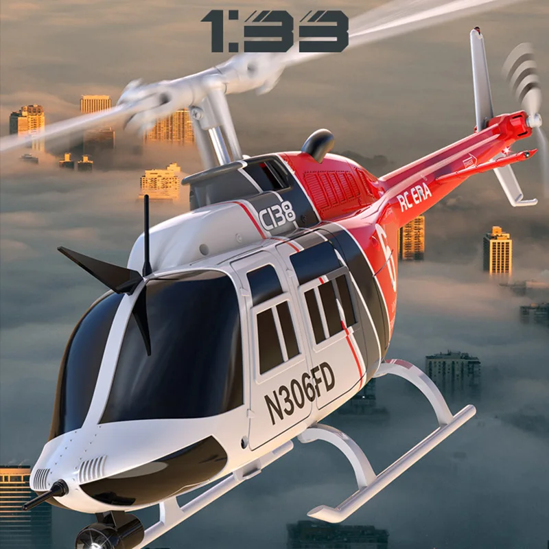 RC ERA C138 BELL 206 ジェットレンジャー 6軸ジャイロ安定化高度維持
