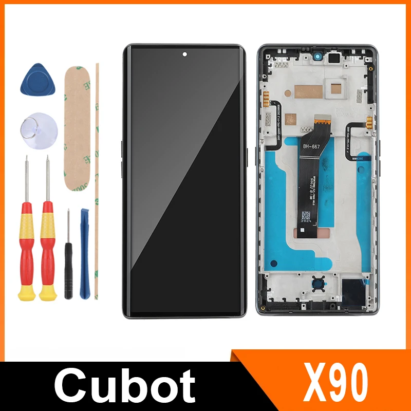 

Для Cubot X90/6,67 дюйма FHD + ЖК-дисплей + сенсорный экран + с рамкой