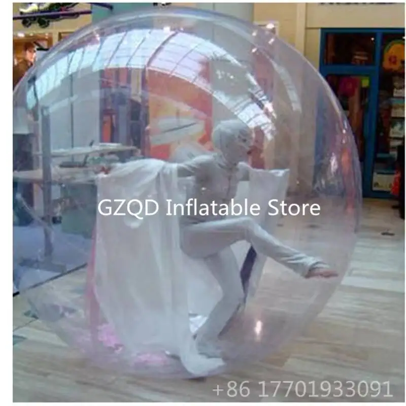 Sommer Heiße Selg Rolle Im Gehen Aufblasbare Menschliche Zorb Hamster Ballon Fließende Wasser Blase Ball