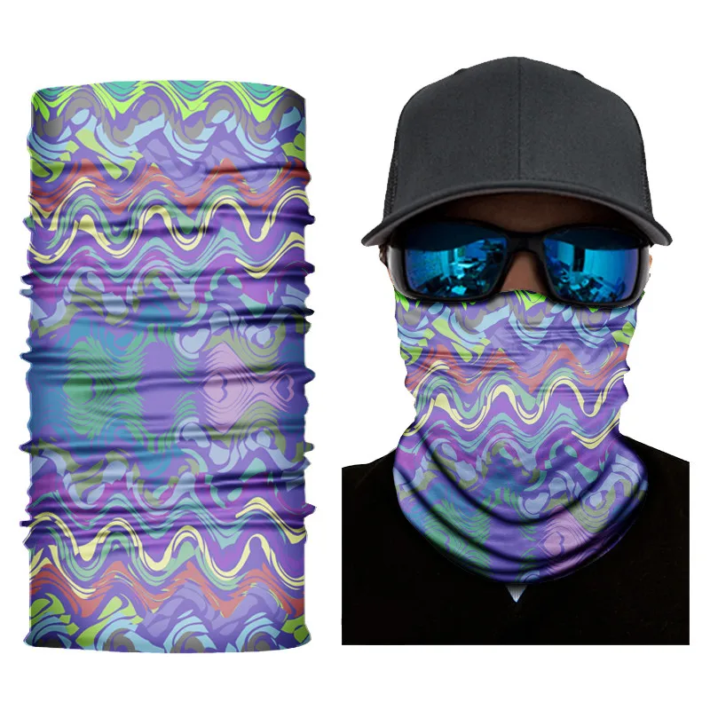

1251-1300 Hiking Scarf Sport Headwear Men Women Bandanas Motorcycle Turban Hand Band Magic Scarves Outdoor Cycling Headband