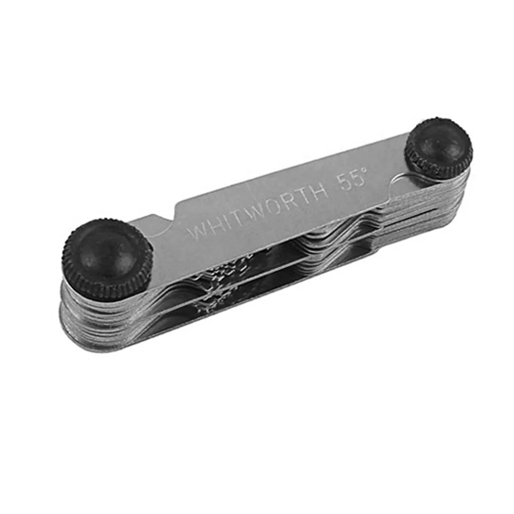 

Precision Screw Thread Pitch Gauge Center Gage with Magnetic Head for Tool Setting and Measurement R159 Silver