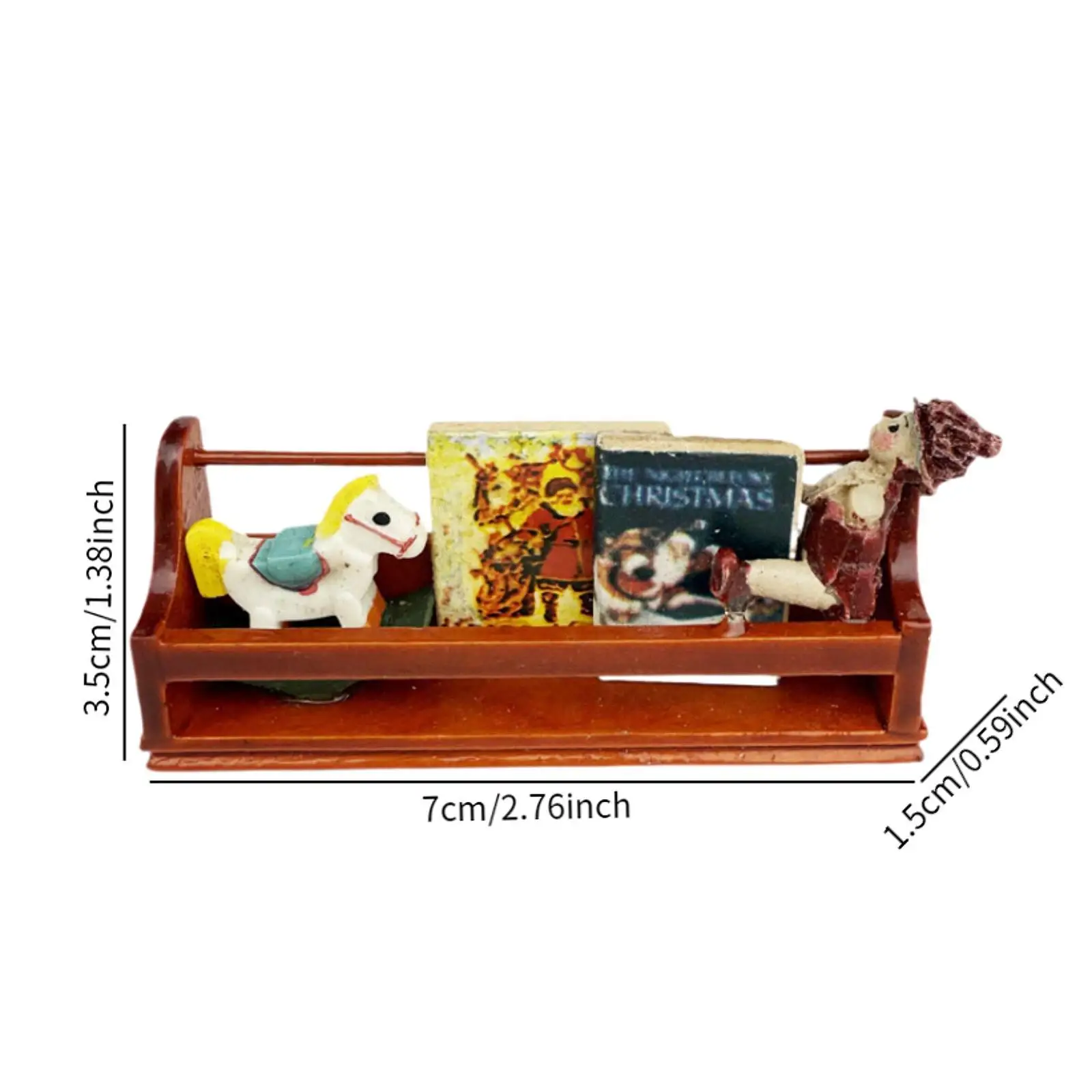 1:12 casa de bonecas em miniatura móveis rack armazenamento madeira decoração fingir jogar adereços revistas rack para banheiro corredor jardim