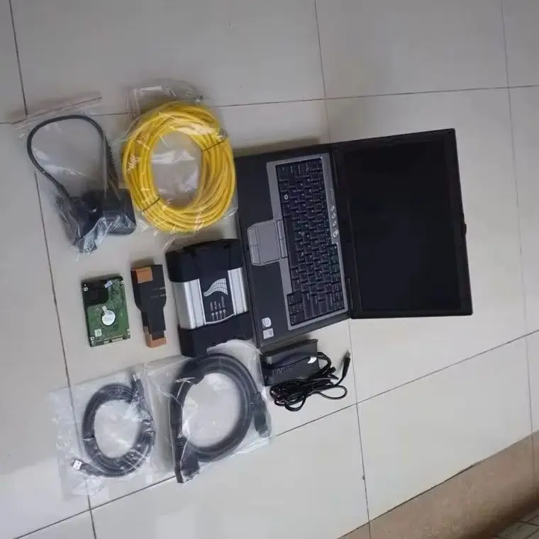 Newest Version for BMW Scanner ICOM NEXT with Expert HDD 1TB in D630 Laptop Full Set Multi-language Diagnostic Tool