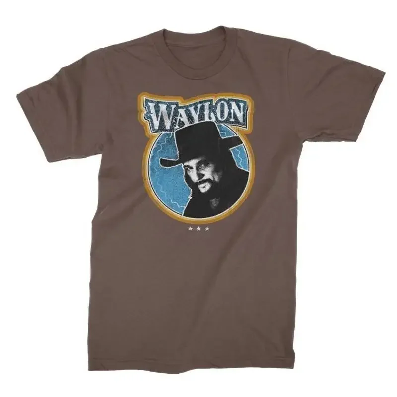 CAMISETA WAYLON JENNINGS Fugitive M L XL 2XL Nueva mercancía oficial de Kings Road