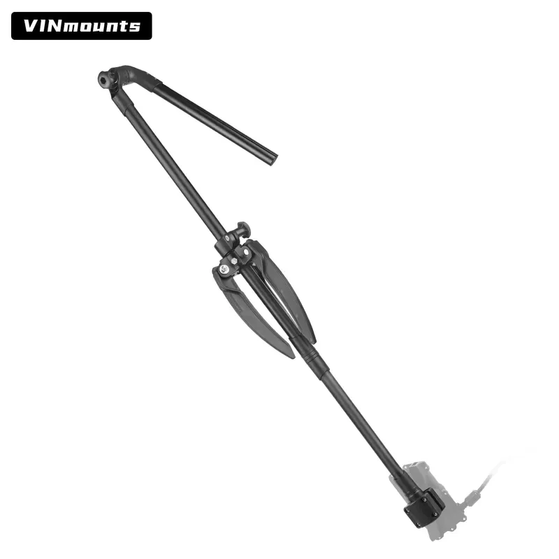 STLF Premium Ice Fishing Sonar Pole Mount for Enhanced Fishing Accuracy Garmin LiveScope LVS34 VIN-BD-01