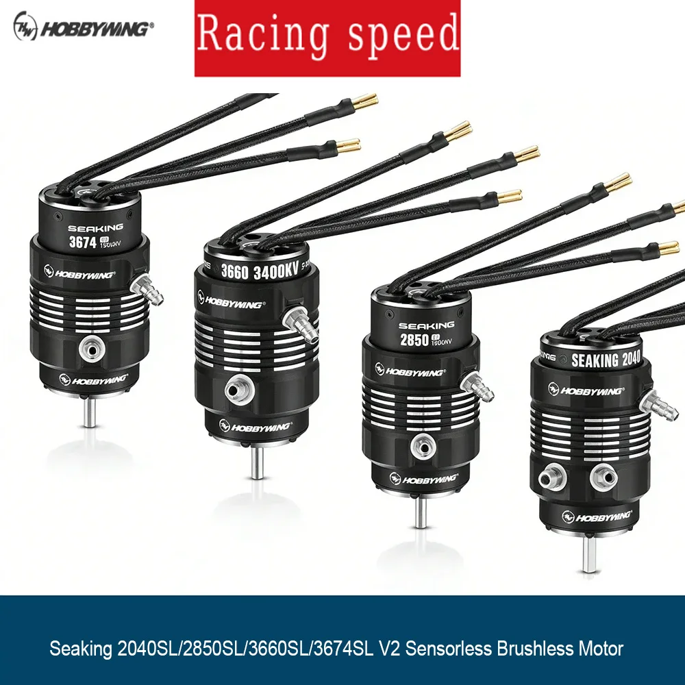 Hobbywing Seaking 2040SL/2850SL/3660SL/3674SL V2 Sensorless Brushless Motor Compatible With Seaking V4 ESC For RC Boat