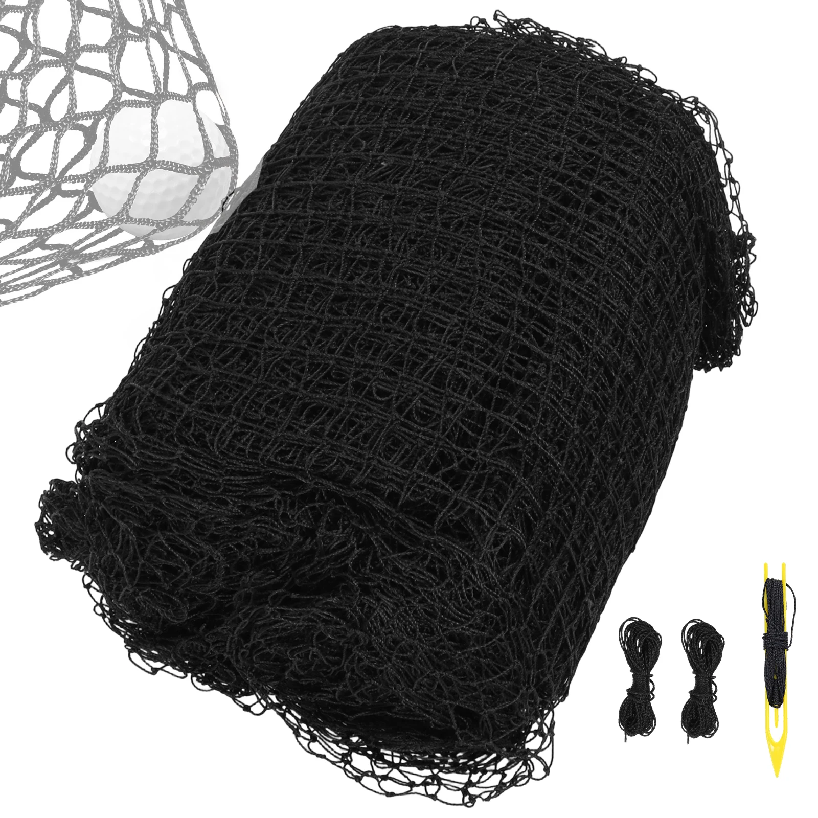 

Batting Cage Nets 10x10x35 FT /12x12x55 FT Baseball & Softball Netting Portable Net Only No Frame Included for Outdoor Training