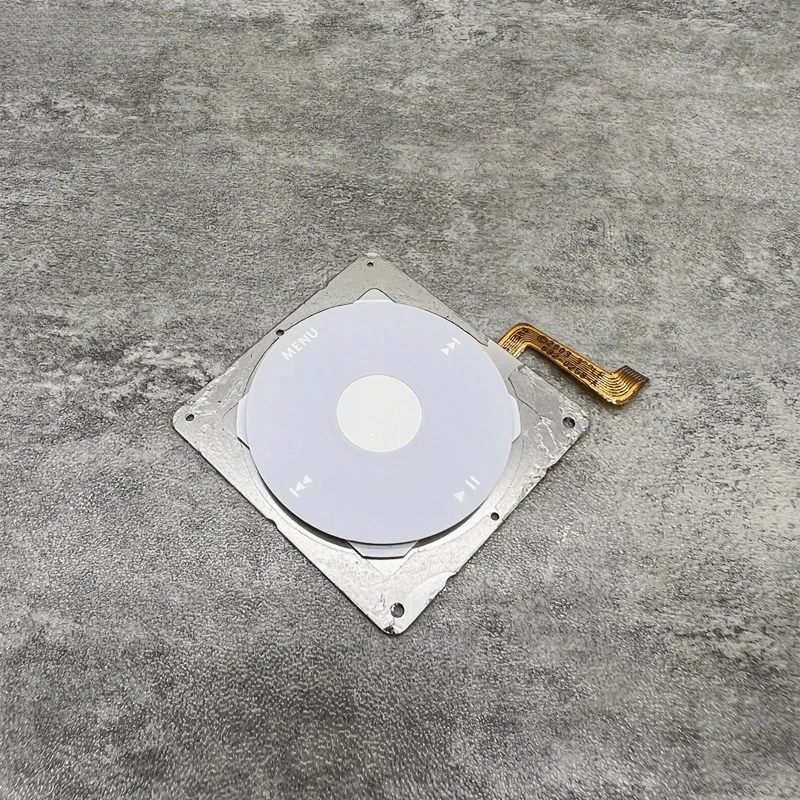 

Белый гибкий шлейф кнопки Clickwheel для iPod 4-го поколения Monochrome Color Photo A1059 A1099 20ГБ 30ГБ 40ГБ 60ГБ