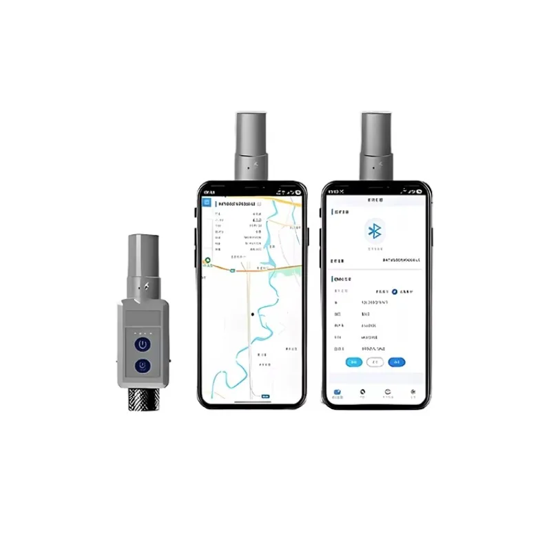 Handheld RTK GNSS Receiver Cm-Level High Accuracy GPS 3000mAh External Spiral Antenna Power Line Inspection Construction Site